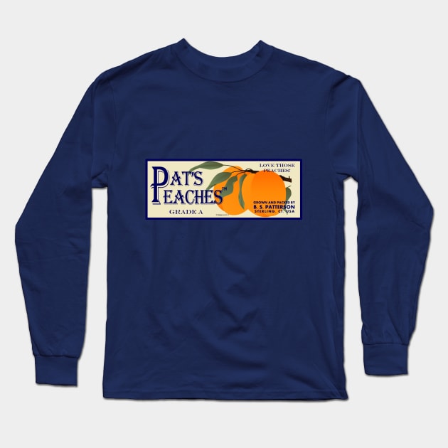 Pat's Peaches Long Sleeve T-Shirt by FunkilyMade